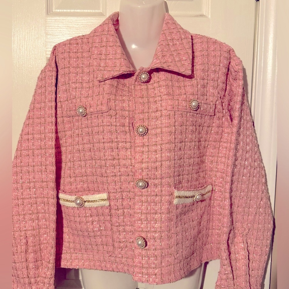 Tweed blazer simply southern